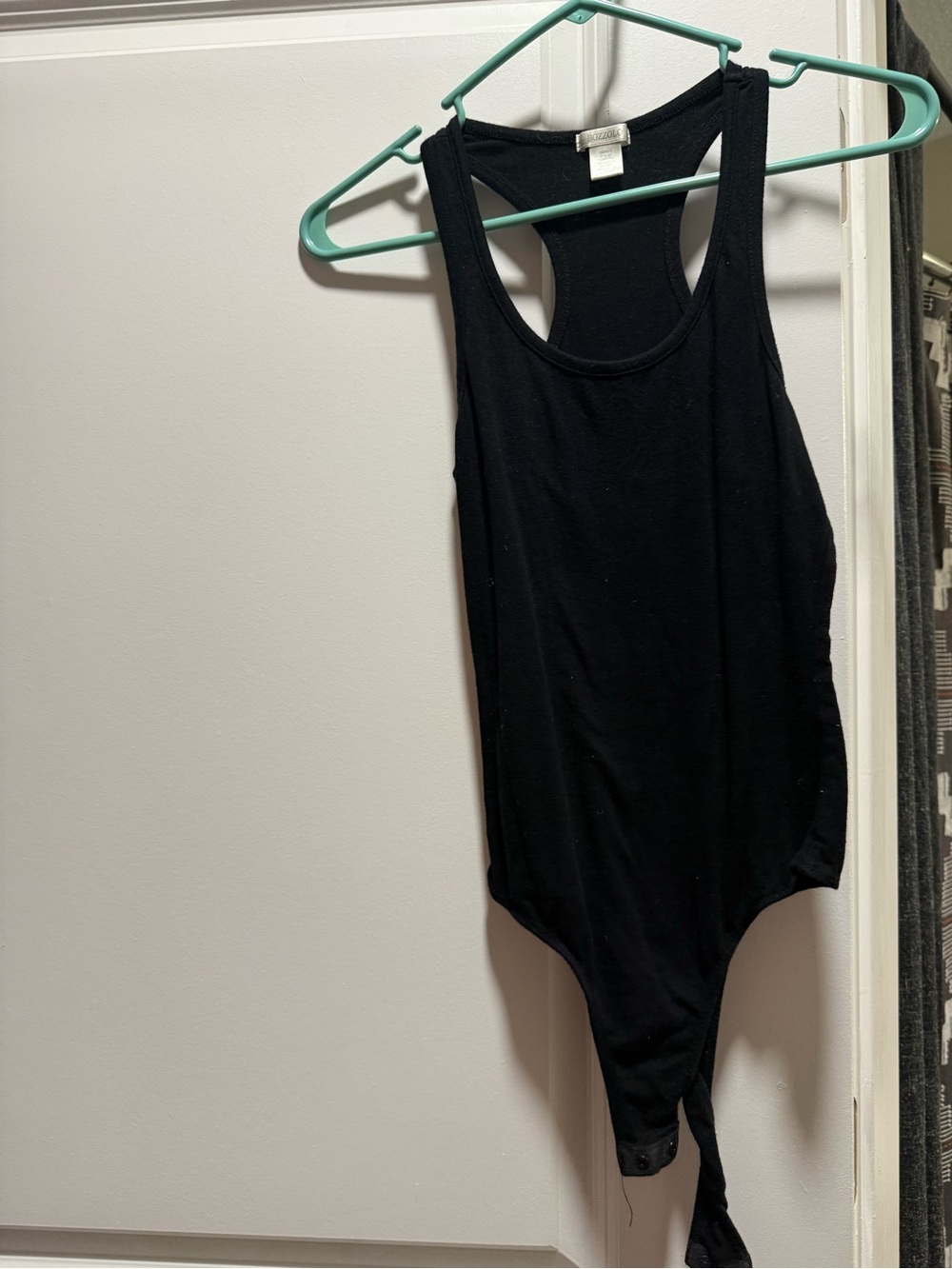 Bozzolo Black jumpsuit tank top